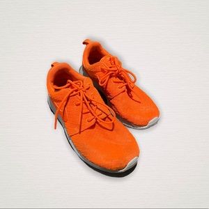 Neon Orange Nike Roshes